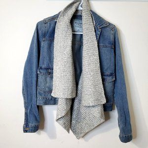 Women's XS Abercrombie & Fitch Denim Jacket Cardigan